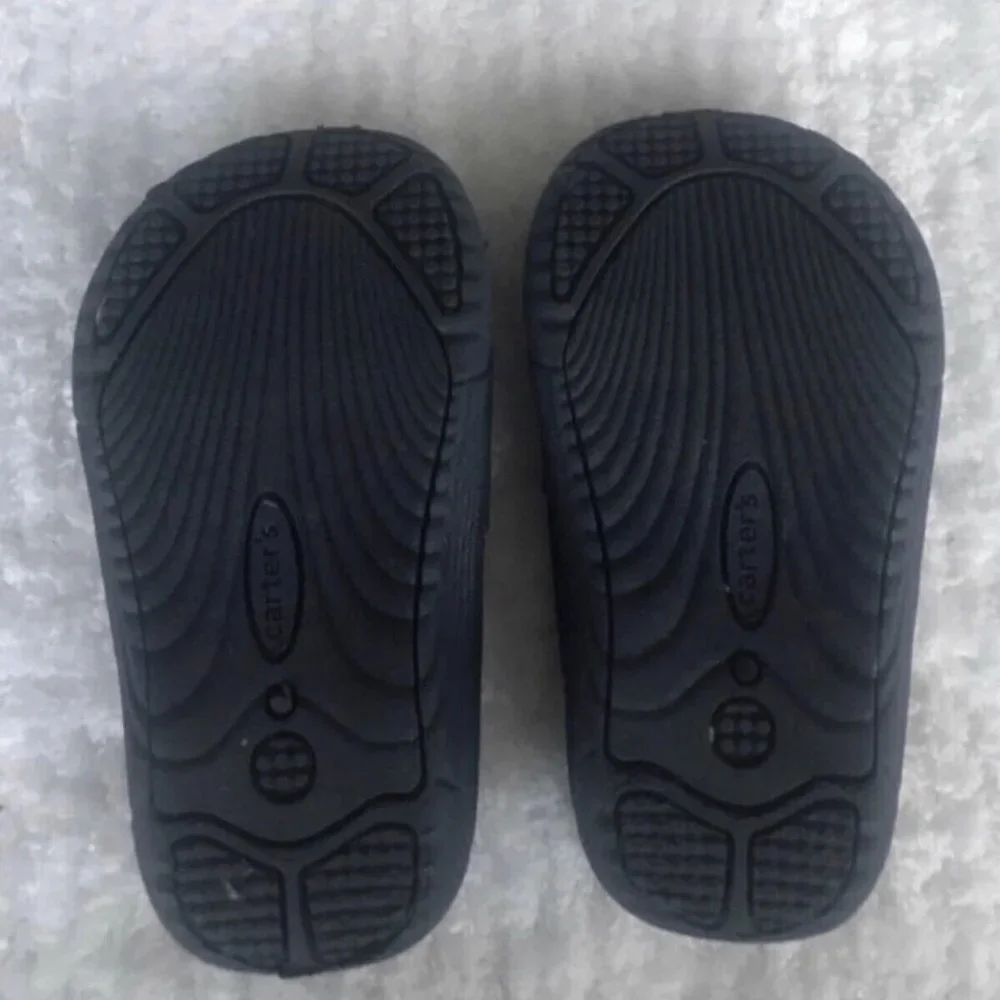 Boys Navy and Orange Water Shoes